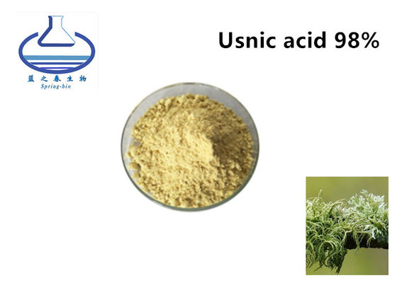 Usnic Acid 98 Ectoin In Skincare CAS 125-46-2 مسحوق أصفر ناعم