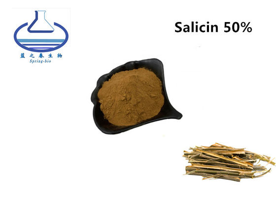 138-52-3 مسحوق Phycocyanin ، مستخلص لحاء الصفصاف الأبيض Salicin 50٪