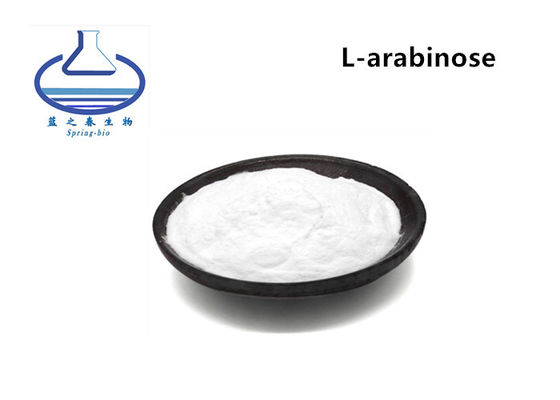 التحلية الطبيعية L Arabinose 5328-37-0 مسحوق بلوري أبيض